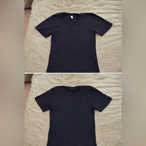 American Apparel Men's Black Short Sleeve Tee